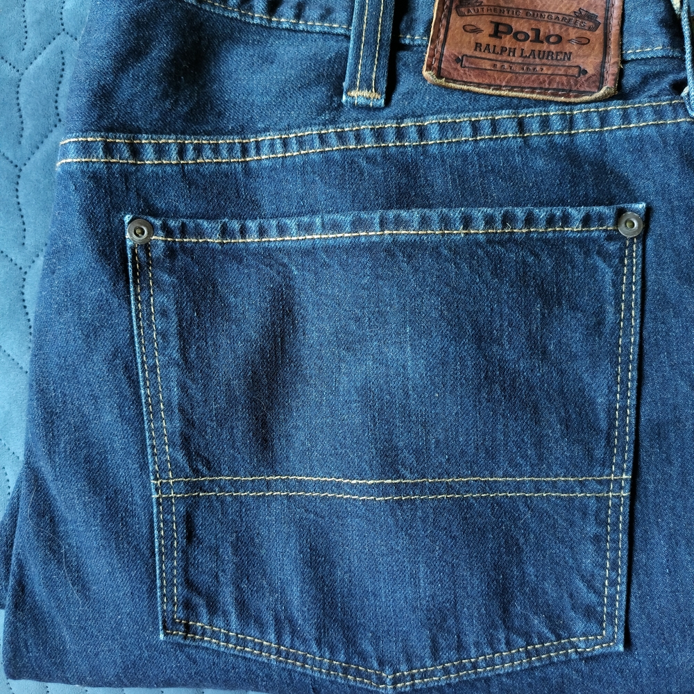 Ralph Lauren Men's Indigo Straight Jeans